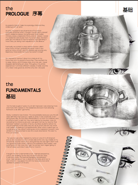 Trust the process infographic containing the prologue and fundamentals.