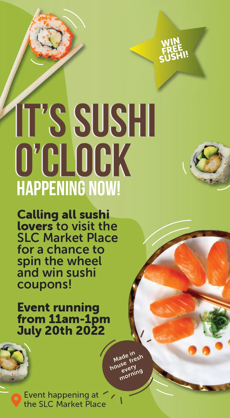 International News Convenience Store promotional banner.