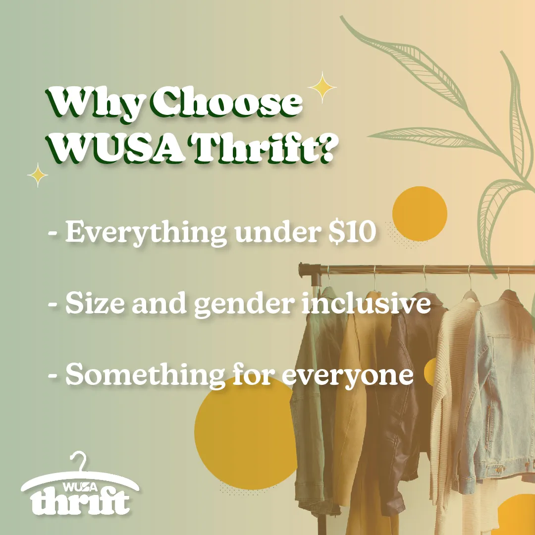 WUSA Thrift Giveaway Post Designs.