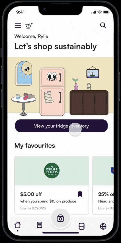 A gif demonstraiting the Fridge Lifespan workflow.